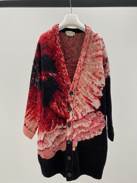 Cardigan - Pink/Red/Black – The Runway By La Chic
