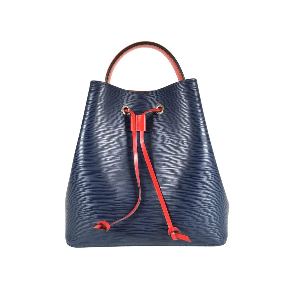 Louis vuitton navy and red bag cheap
